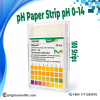 Merck MQuant Universal pH Indicator Strips pH 0–14 with 100 test strips in a transparent dispenser case for accurate laboratory, water quality, chemical, and educational pH testing.