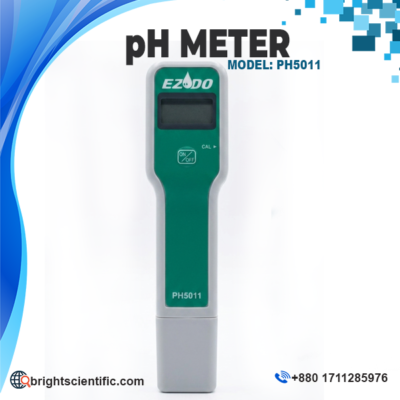 EZDO pH Meter PH-5011 Taiwan Digital Water Test Meter for Laboratory & Field Water Quality Testing
