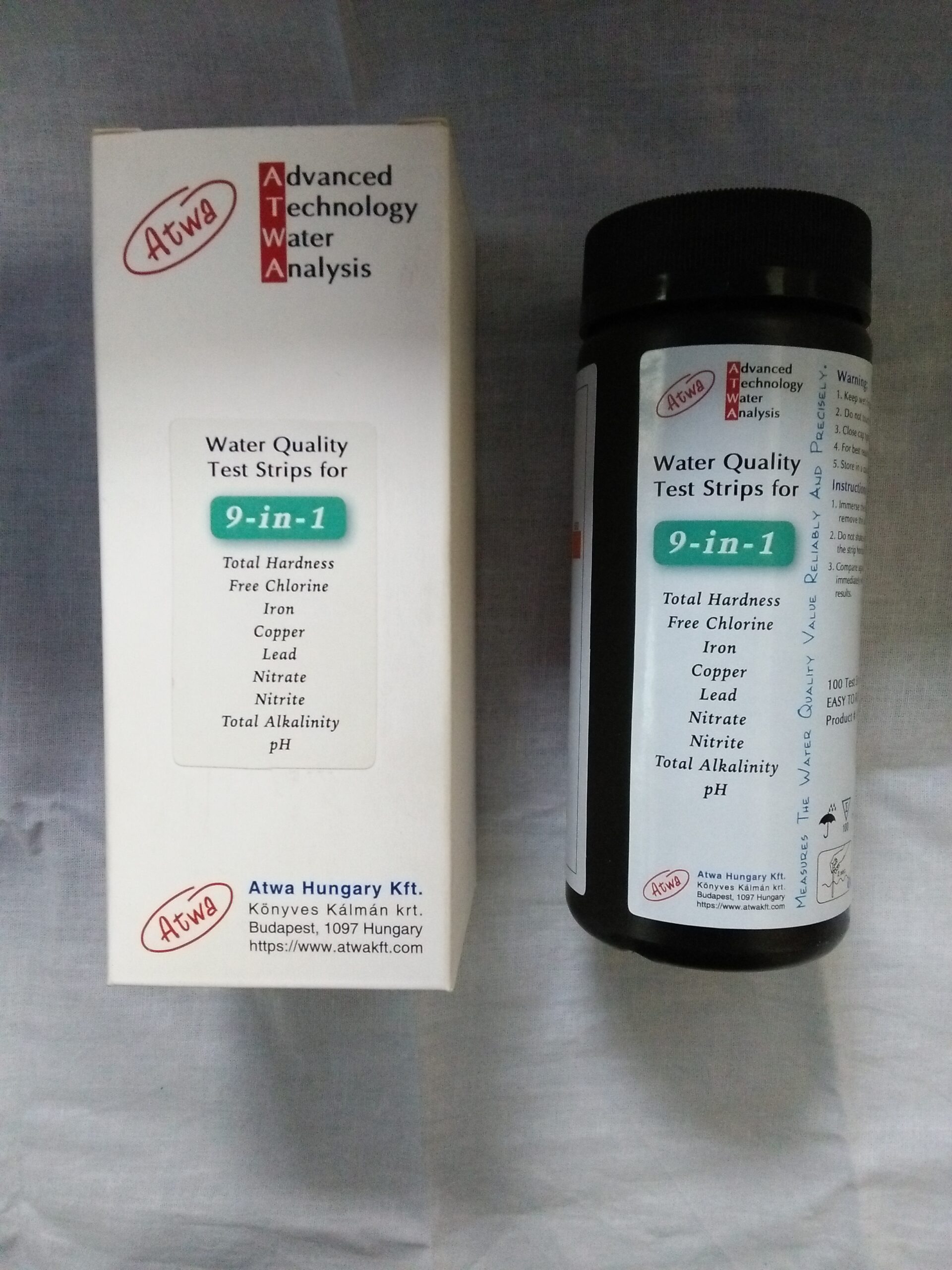 9 in 1 Atwa Strip | Complete Multi-Parameter Water Testing - Image 2