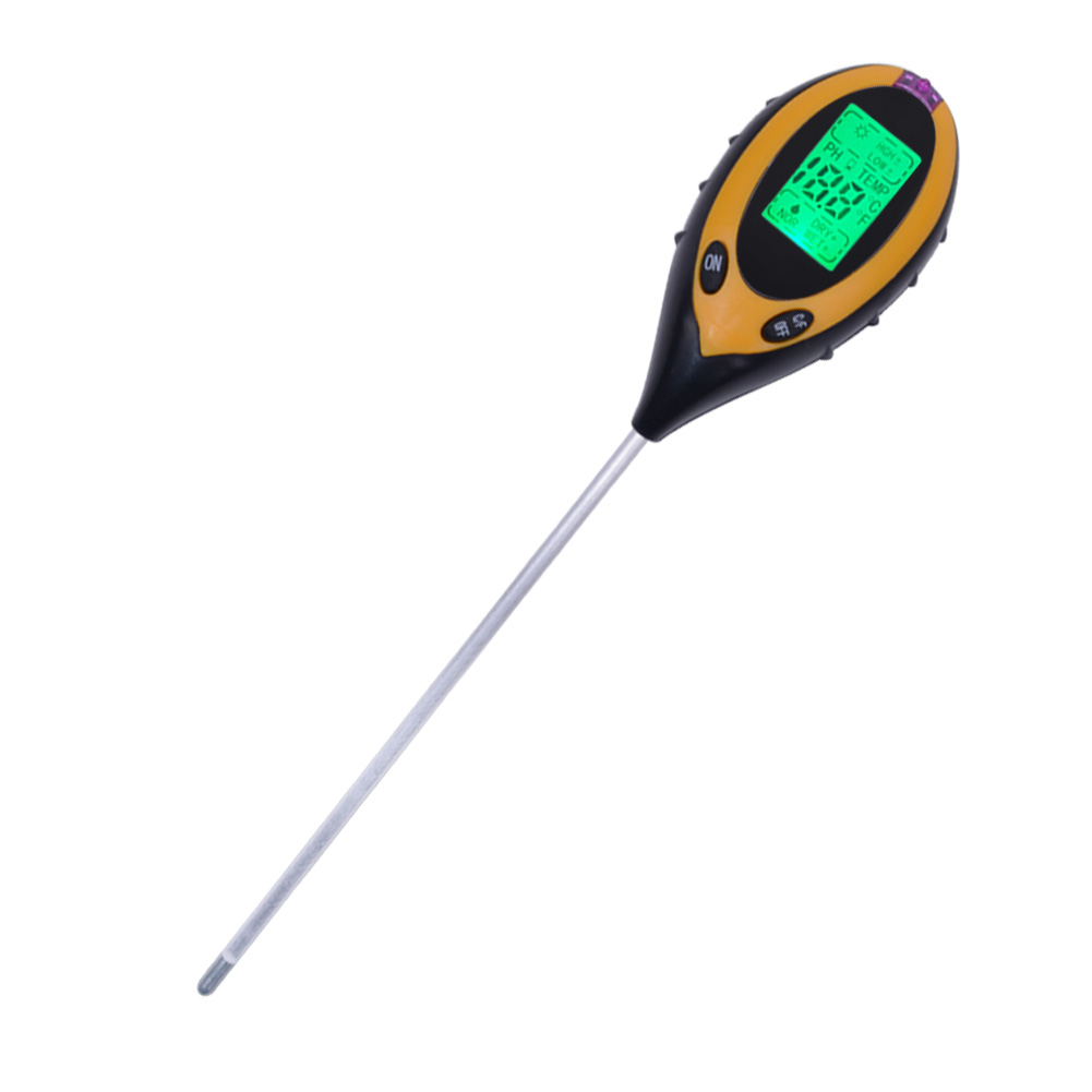 Digital Soil Moisture Meter 4in1