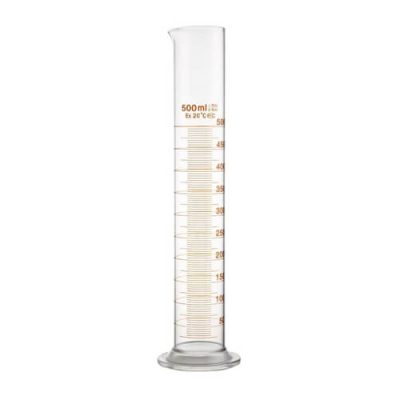 Glass Measuring Cylinder 500ml