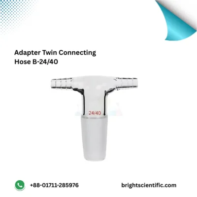 Adapter Twin Connecting Hose B-24/40 – Durable Laboratory Glassware