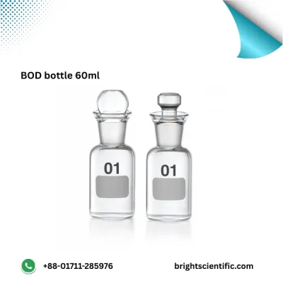 BOD Bottle 300ml – High-Quality Glass Bottle for DO & BOD Testing
