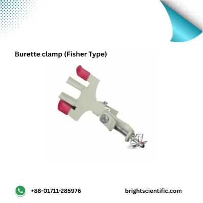 Burette Clamp Fisher Type – Secure & Durable Laboratory Holder