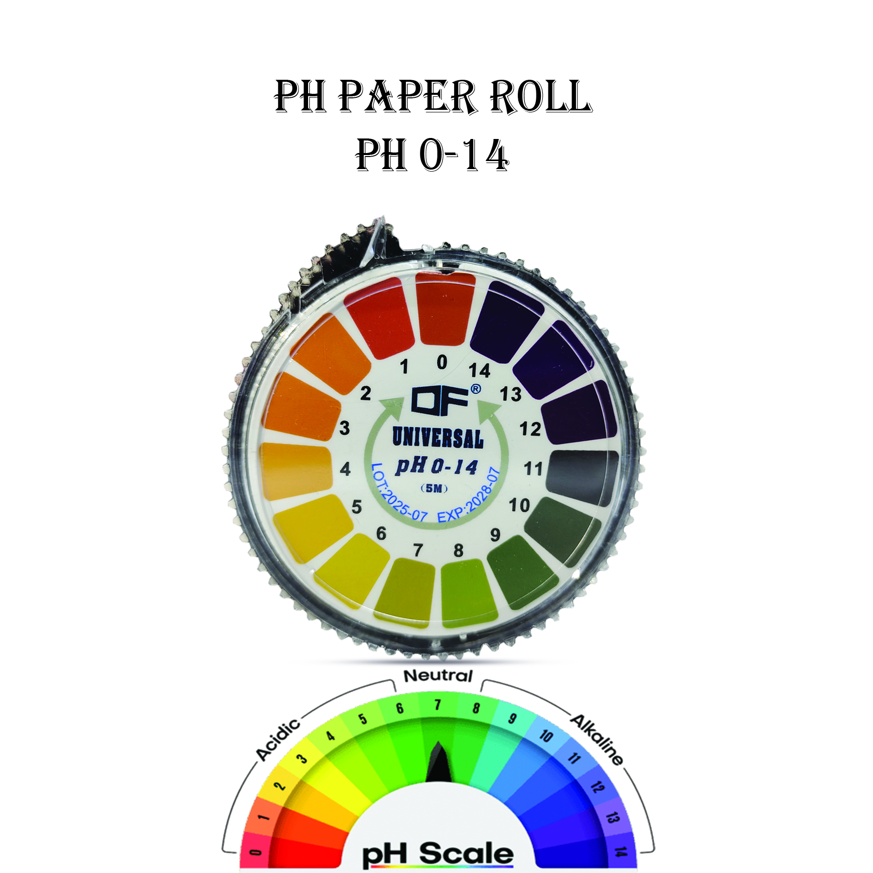 pH Paper Roll 0-14 China