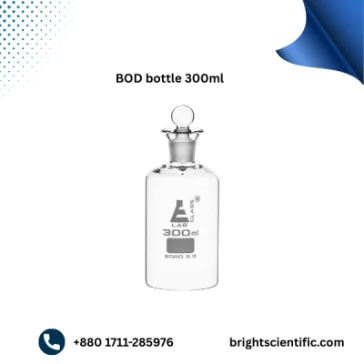 BOD Bottle 300ml – High-Quality Laboratory Glassware