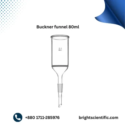 Buchner Funnel 80ml – Durable Laboratory Glassware – Durable Laboratory Glassware