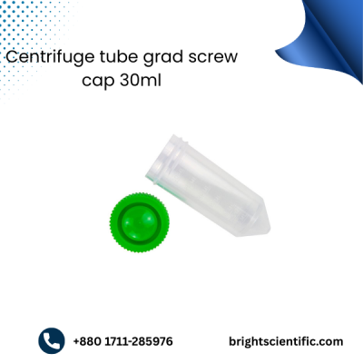 Centrifuge Tube Graduated Screw Cap Glass 30ml – Precision Laboratory Glassware
