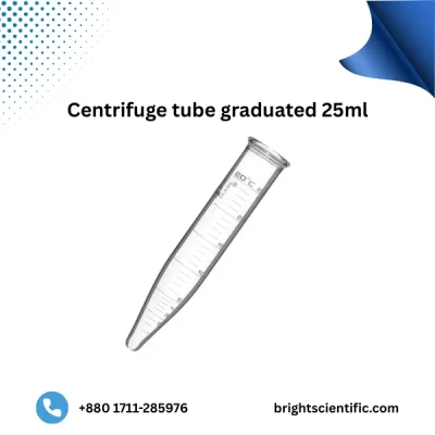Centrifuge Tube Graduated Glass 25ml – Durable Laboratory Glassware