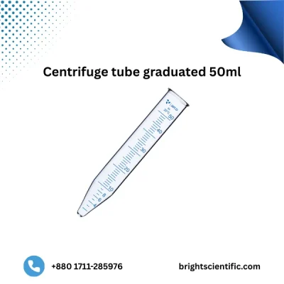 Centrifuge Tube Graduated 50ml – Durable Laboratory Sample Tube