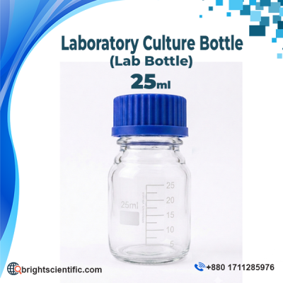 China Laboratory Culture Bottle 25 for laboratory use