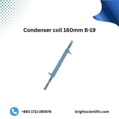 Condenser Coil 160mm B-19 – Durable Lab Glassware for Precise Cooling