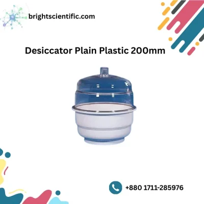 Desiccator Plain Plastic 200mm
