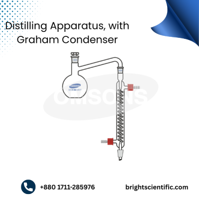 Distilling Apparatus with Graham Condenser – Precision Laboratory Equipment