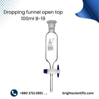 Dropping Funnel 100ml – High-Precision Laboratory Glassware