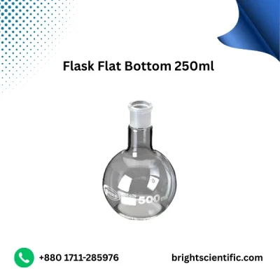 Flask  Flat Bottom 250ml B-29 – Durable Laboratory Glassware
