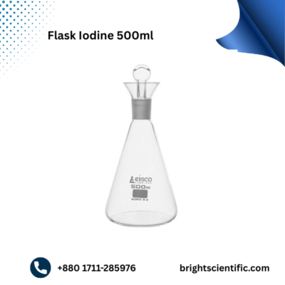 Flask Iodine 500ml | High-Quality Borosilicate Laboratory