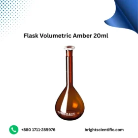 Flask Volumetric Amber 20ml