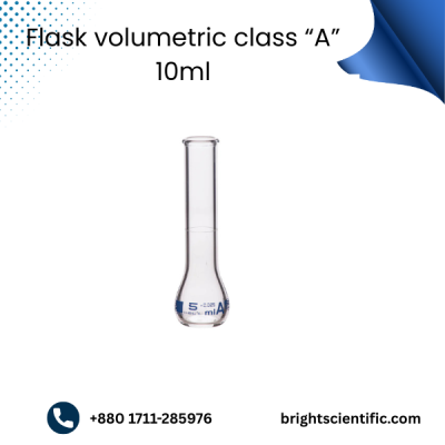Flask Volumetric Class “A” 10ml – High-Accuracy Laboratory Measurement
