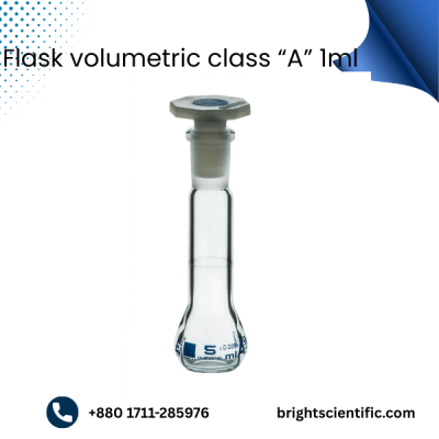 Flask Volumetric Class “A” 1ml – Ultra-Precision Laboratory Measurement Flask