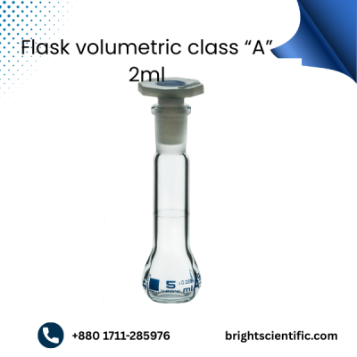 Flask Volumetric Class “A” 2ml – Precision Laboratory Measurement