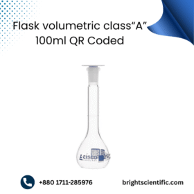 Flask Volumetric Class “A” 100ml (QR Coded)
