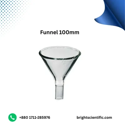 Funnel 100mm – Premium Laboratory Glassware