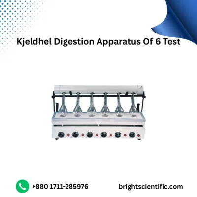 Kjeldhel Digestion Apparatus Of 6 Test