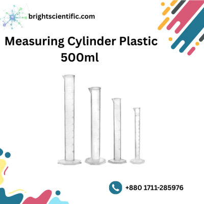 Measuring Cylinder Plastic 500ml