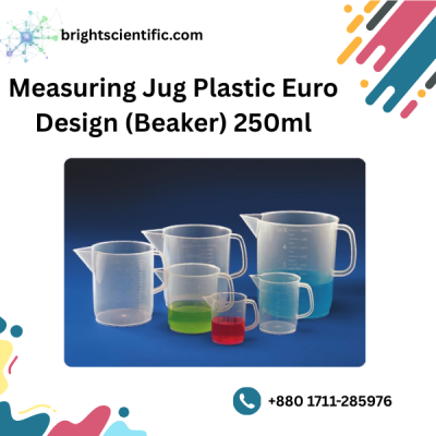Measuring Jug Plastic Euro Design (Beaker) 250ml