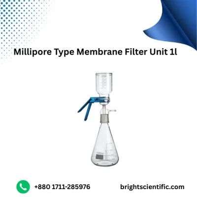 Millipore Type Membrane Filter Unit 1Ltr Lab Filtration Use