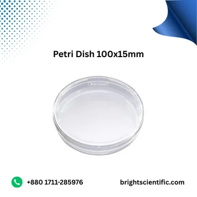 Petri Dish 100x15 mm – Premium Laboratory Glassware