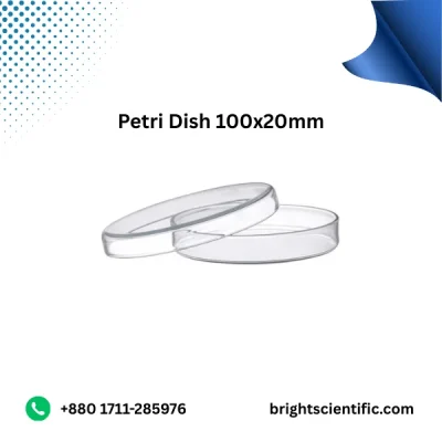 Petri Dish 100x20 mm – Durable Lab Glassware