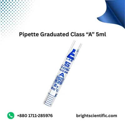 Pipette Graduated Class “A” 5ml – Precision Laboratory Glassware