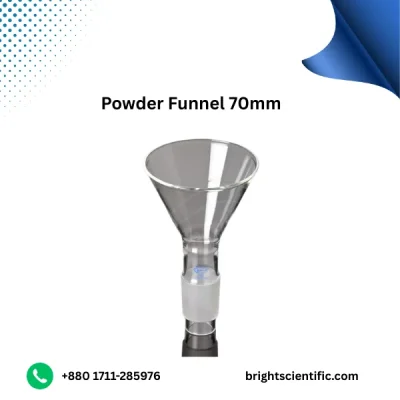 Powder Funnel 70mm B-24 – Reliable Lab Glassware