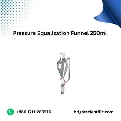 Pressure Equalization Funnel 250ml B-29/32 – Durable Laboratory Glassware
