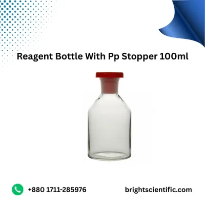 Reagent Bottle With PP Stopper 100 ml – Reliable Laboratory Glassware