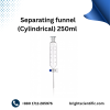 Separating Funnel (Cylindrical) 250ml B-24 | Premium Lab Glassware
