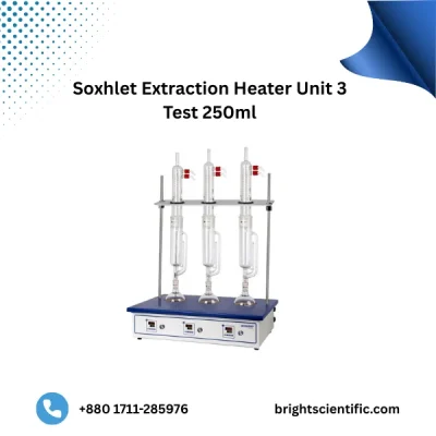 Soxhlet Extraction Heater Unit 3 Test 250ml – Precision Lab Extraction Equipment