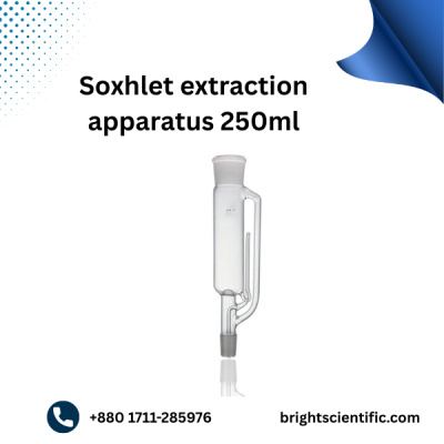 Soxhlet Extraction Apparatus 250ml | Premium Laboratory Glassware