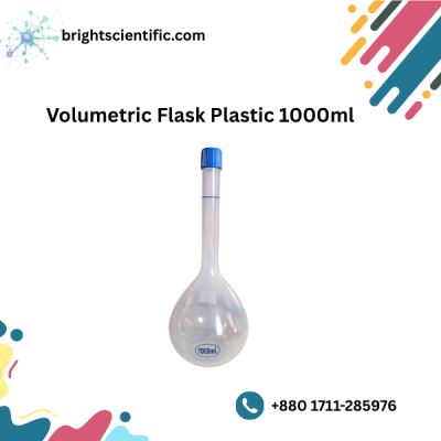 Volumetric Flask Plastic 1000ml