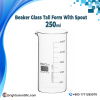 Beaker Tall Form With Spout 250ml Laboratory Glassware