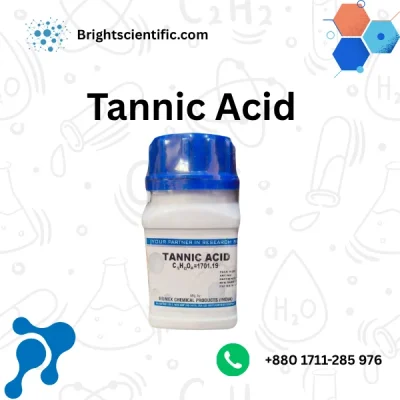 Tannic Acid Laboratory Grade Chemical Reagent for Analytical and Research Applications