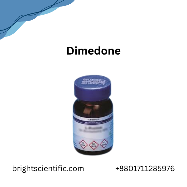 Dimedone 25gm Loba Chemie India high-purity laboratory reagent for organic synthesis, pharmaceutical research, analytical chemistry, and scientific laboratory applications.