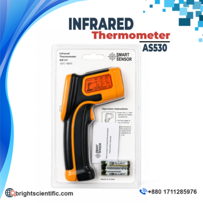 AS530 Infrared Thermometer Smart Sensor non-contact digital temperature gun with laser targeting