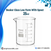 Pyrex Beaker Low Form with Spout 25ml Laboratory Glassware