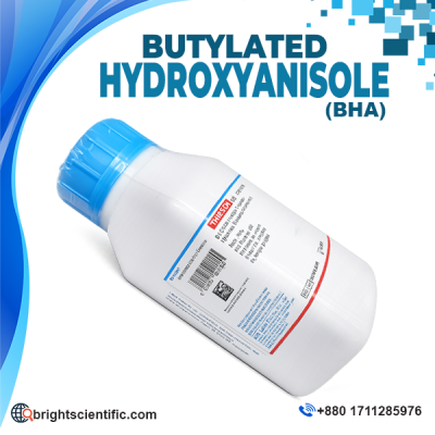 HiMedia Butylated Hydroxyanisole (BHA) 500g Laboratory Grade Chemical for Research & Pharmaceutical Applications