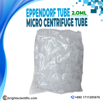 Eppendorf Tube Micro Centrifuge Tube 2.0mL JET BIOFIL Locking Lid DNase RNase Free Laboratory Tube
