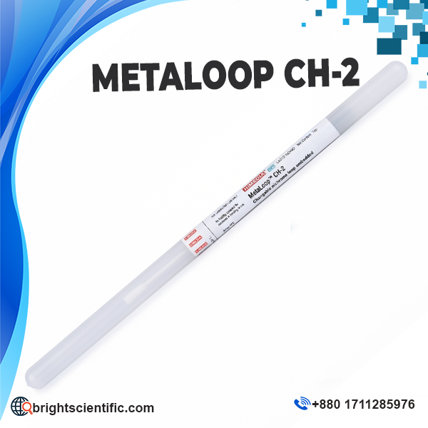 HiMedia MetalLoop CH-2 reusable nichrome inoculating loop with heat-resistant handle for microbiology laboratory applications.