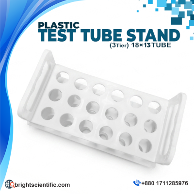 POLYLAB Plastic Test Tube Stand 3 Tier 18×13 Tube